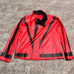 Michael Jackson Red Thriller Jacket Size Medium